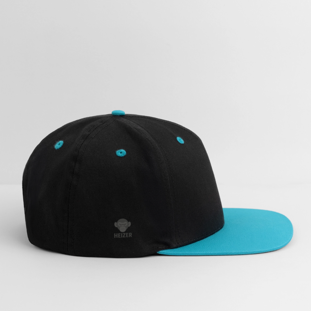 Heizer Monkeys Contrast Snapback Cap - black/teal