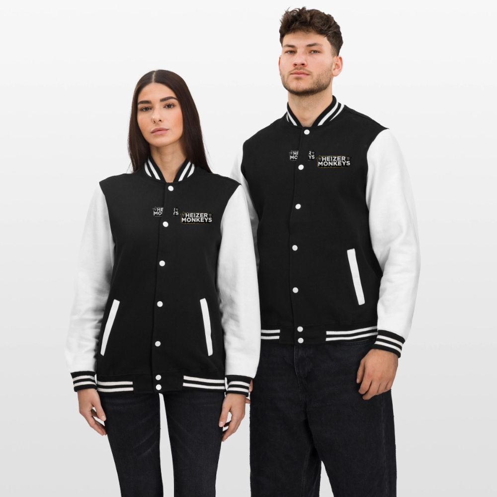 Heizer College Sweat Jacket - black/white