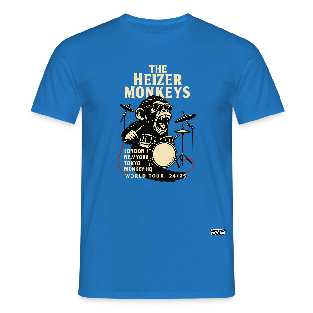 Heizer Drummer T-Shirt - royal blue