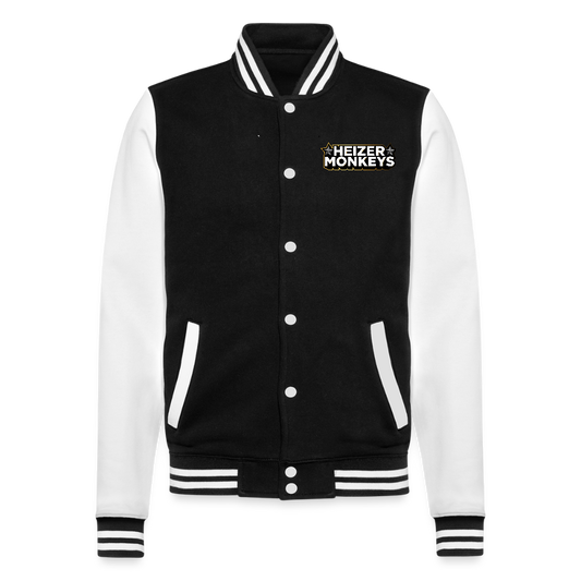 Heizer College Sweat Jacket - black/white
