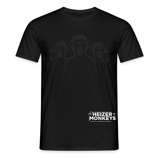 Heizer Monkey Stage Right T-Shirt - black
