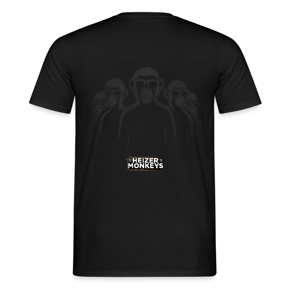 Heizer Monkey Stage Right T-Shirt - black