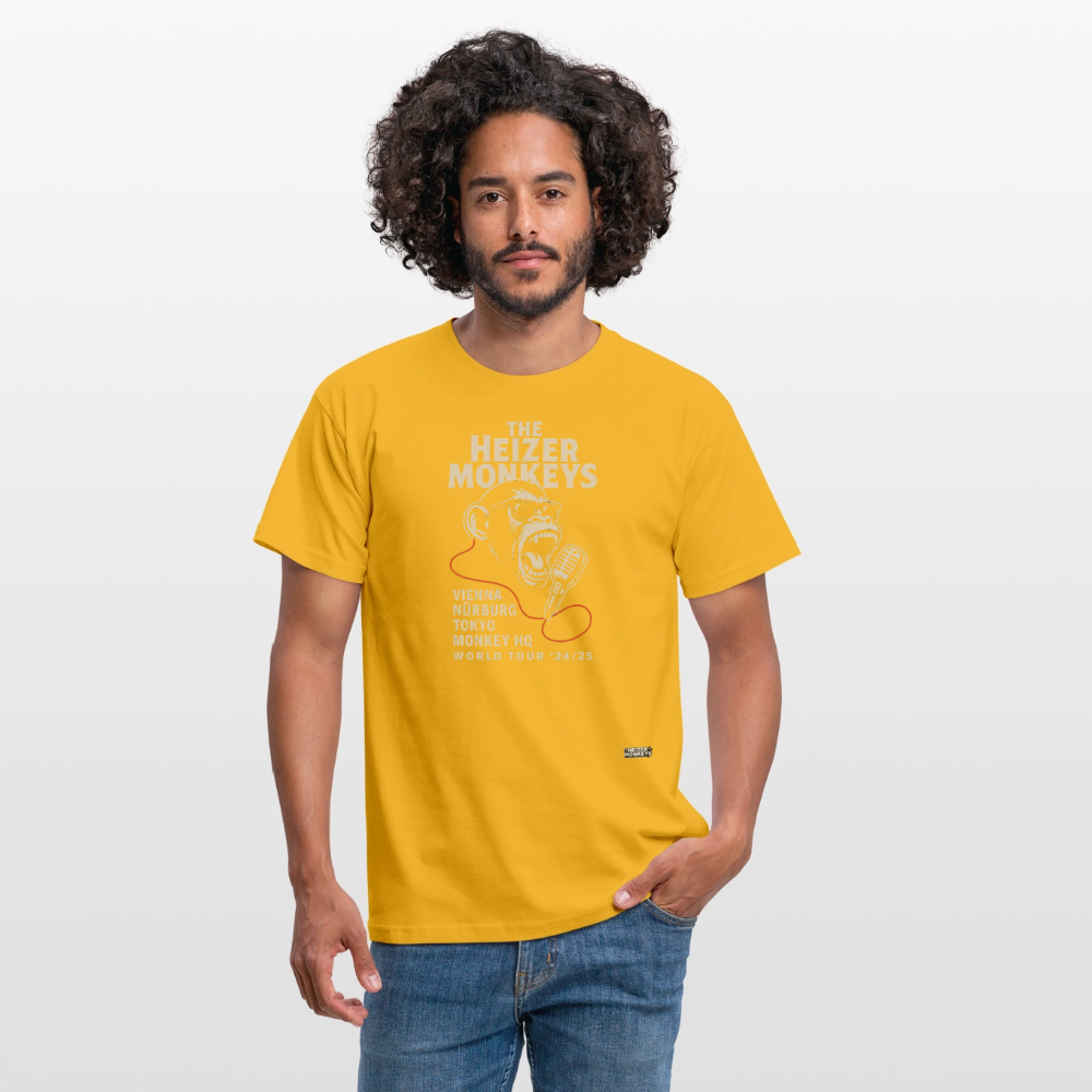 Heizer Tour Men's T-Shirt - yellow