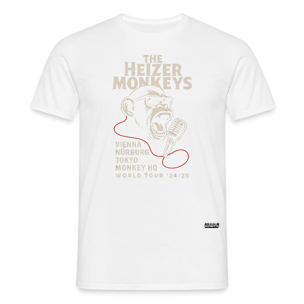 Heizer Tour Men's T-Shirt - white