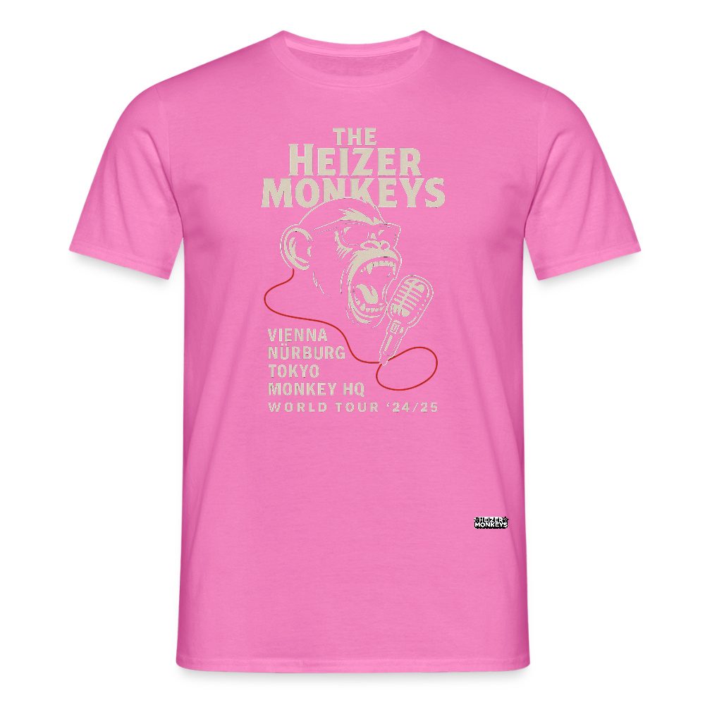 Heizer Tour Men's T-Shirt - pink