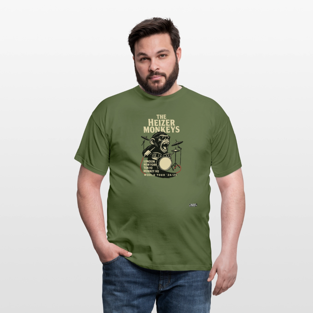 Heizer Drummer T-Shirt - military green