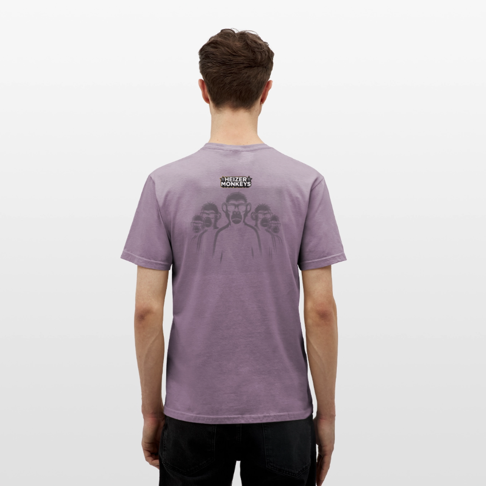 Heizer Tour Men's T-Shirt - purple-grey 