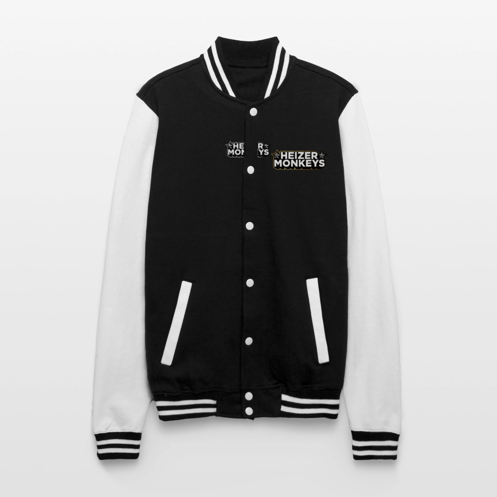 Heizer College Sweat Jacket - black/white