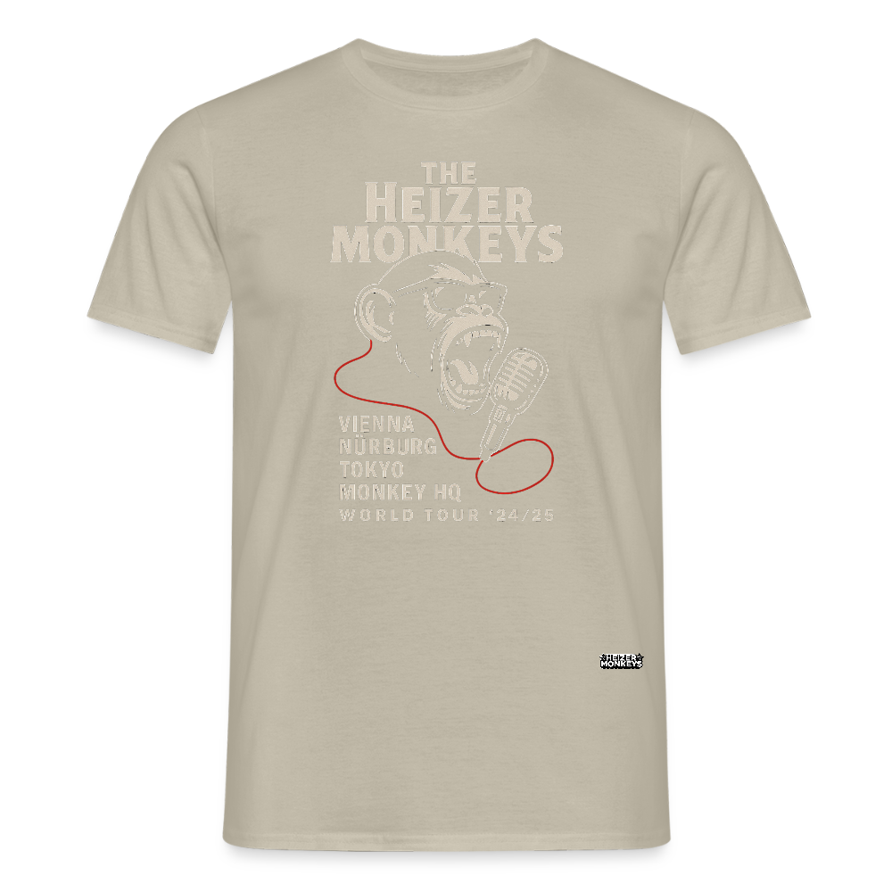 Heizer Tour Men's T-Shirt - sand beige
