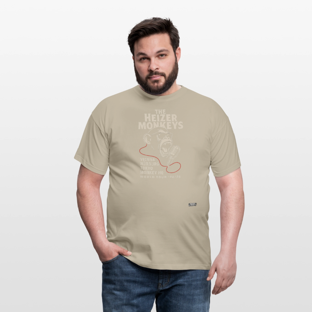 Heizer Tour Men's T-Shirt - sand beige