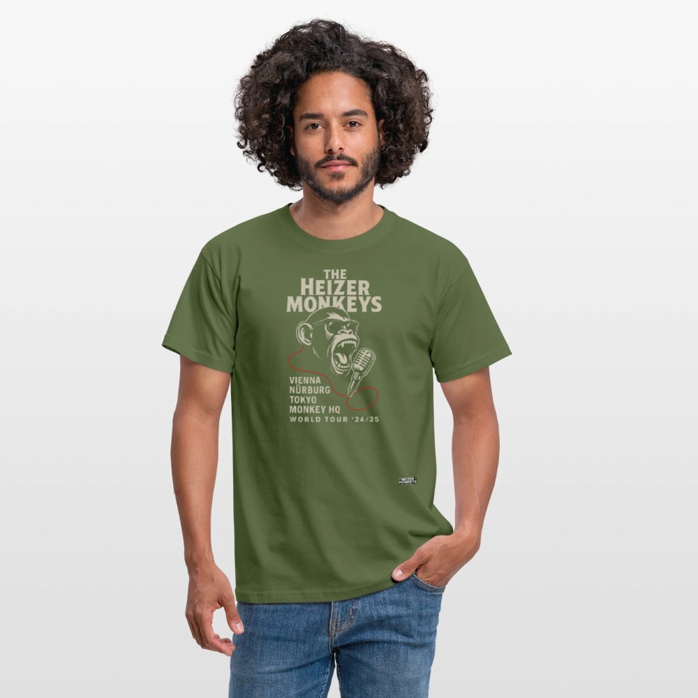 Heizer Tour Men's T-Shirt - military green
