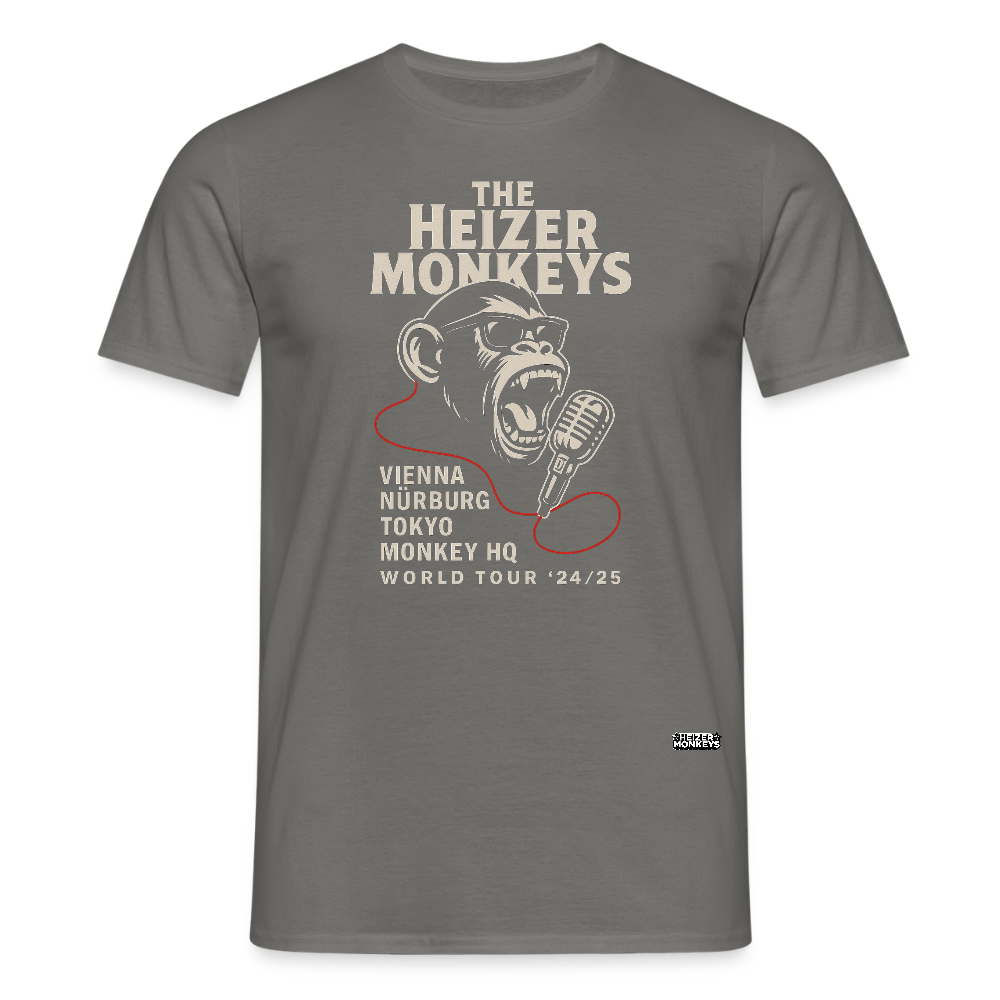 Heizer Tour Men's T-Shirt - graphite grey
