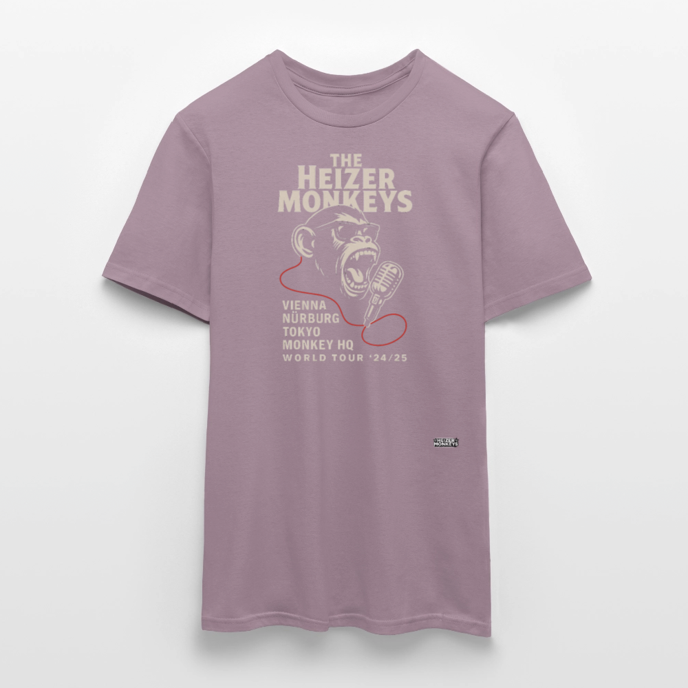 Heizer Tour Men's T-Shirt - purple-grey 
