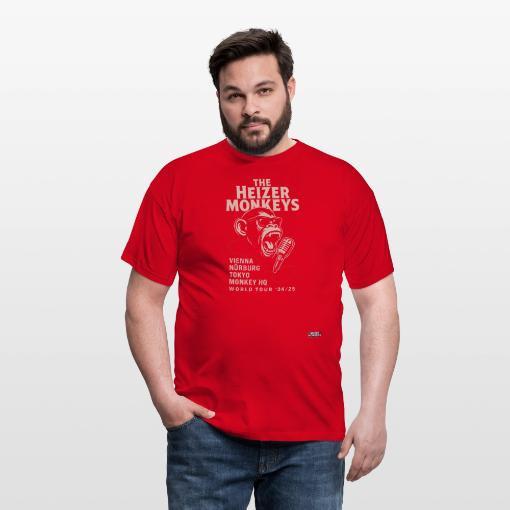 Heizer Tour Men's T-Shirt - red