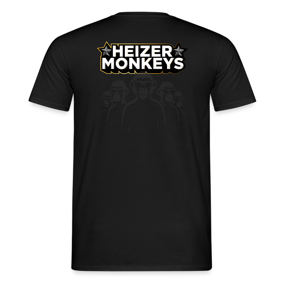 Heizer Monkey Stage T-Shirt - black