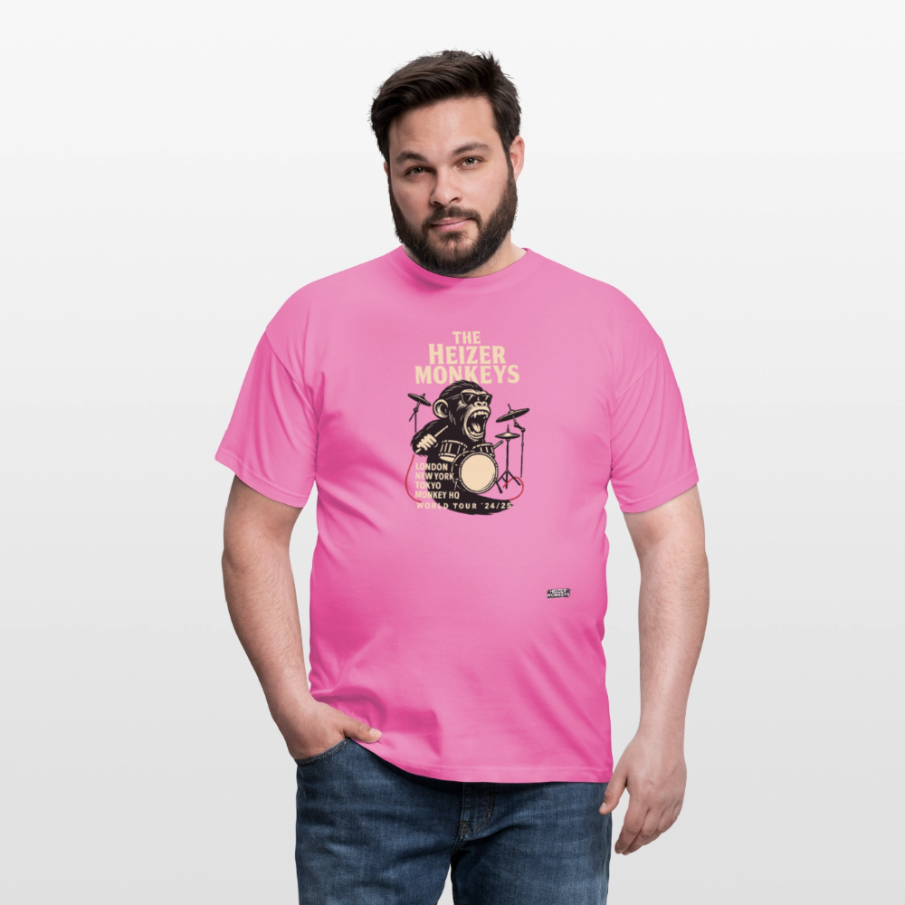 Heizer Drummer T-Shirt - pink