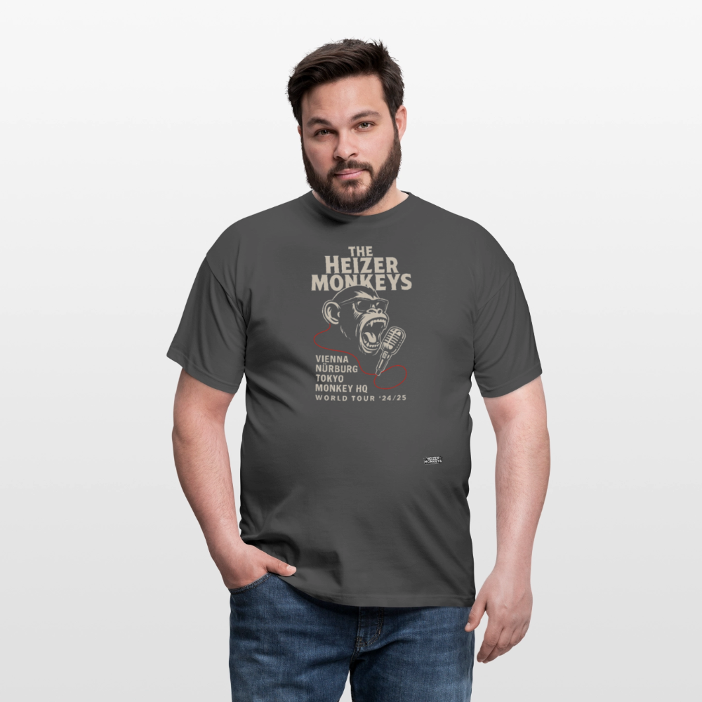 Heizer Tour Men's T-Shirt - charcoal grey