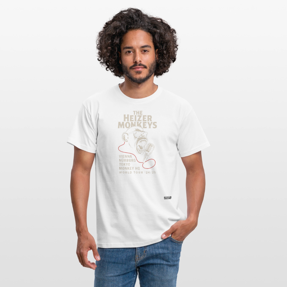Heizer Tour Men's T-Shirt - white