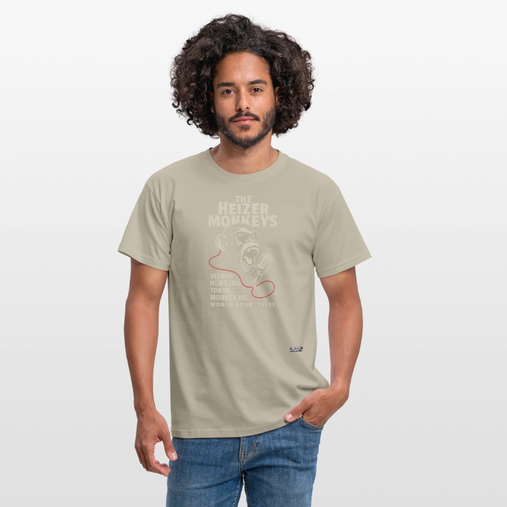 Heizer Tour Men's T-Shirt - sand beige