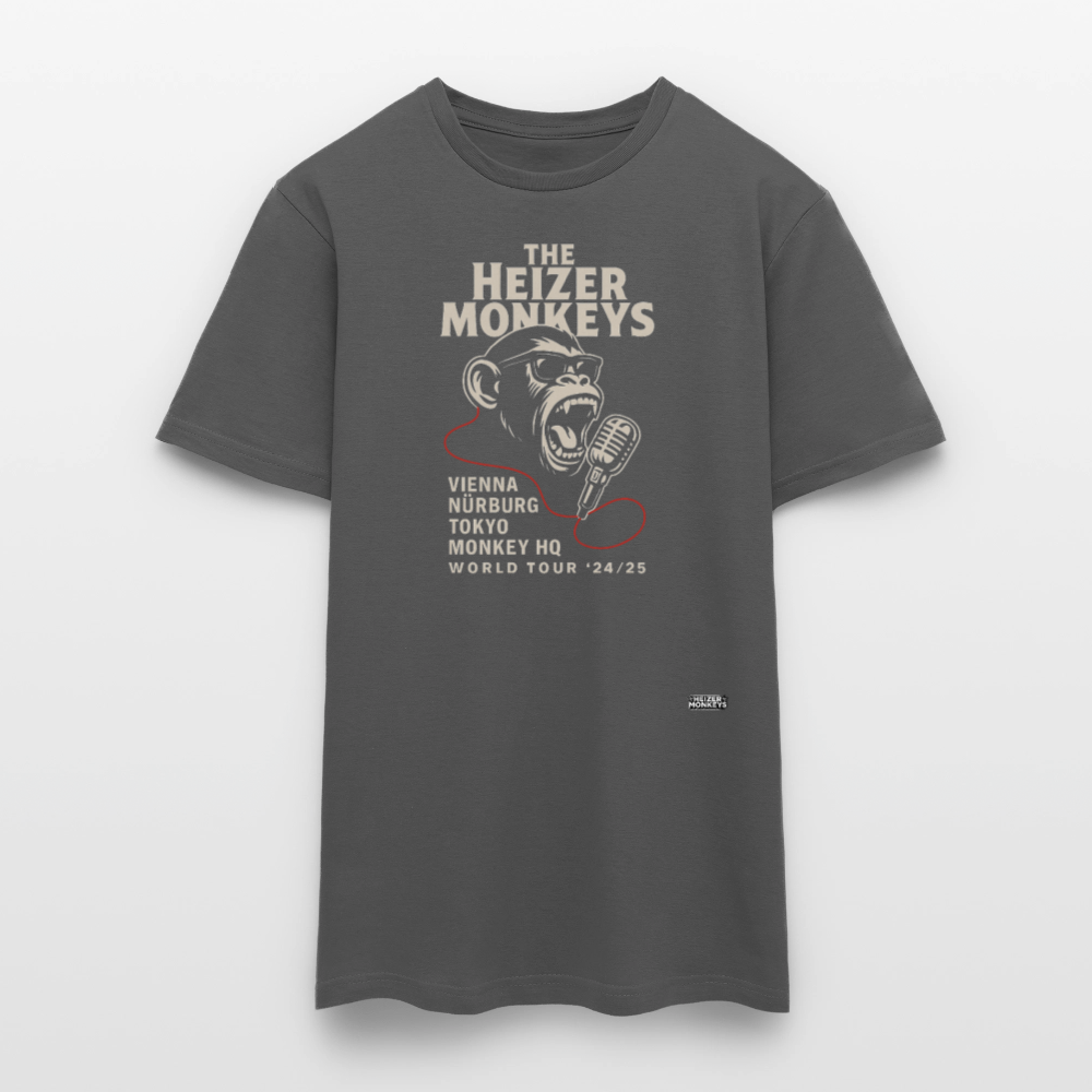 Heizer Tour Men's T-Shirt - charcoal grey