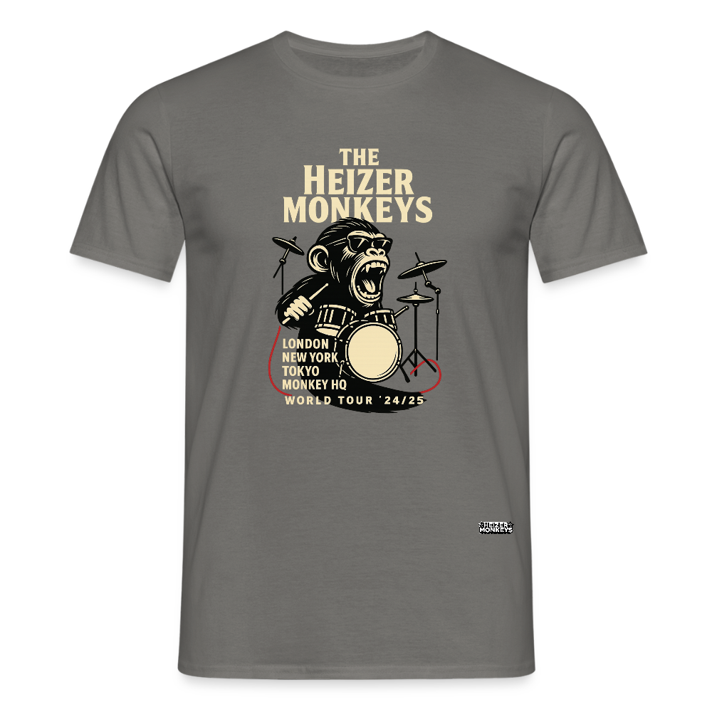 Heizer Drummer T-Shirt - graphite grey