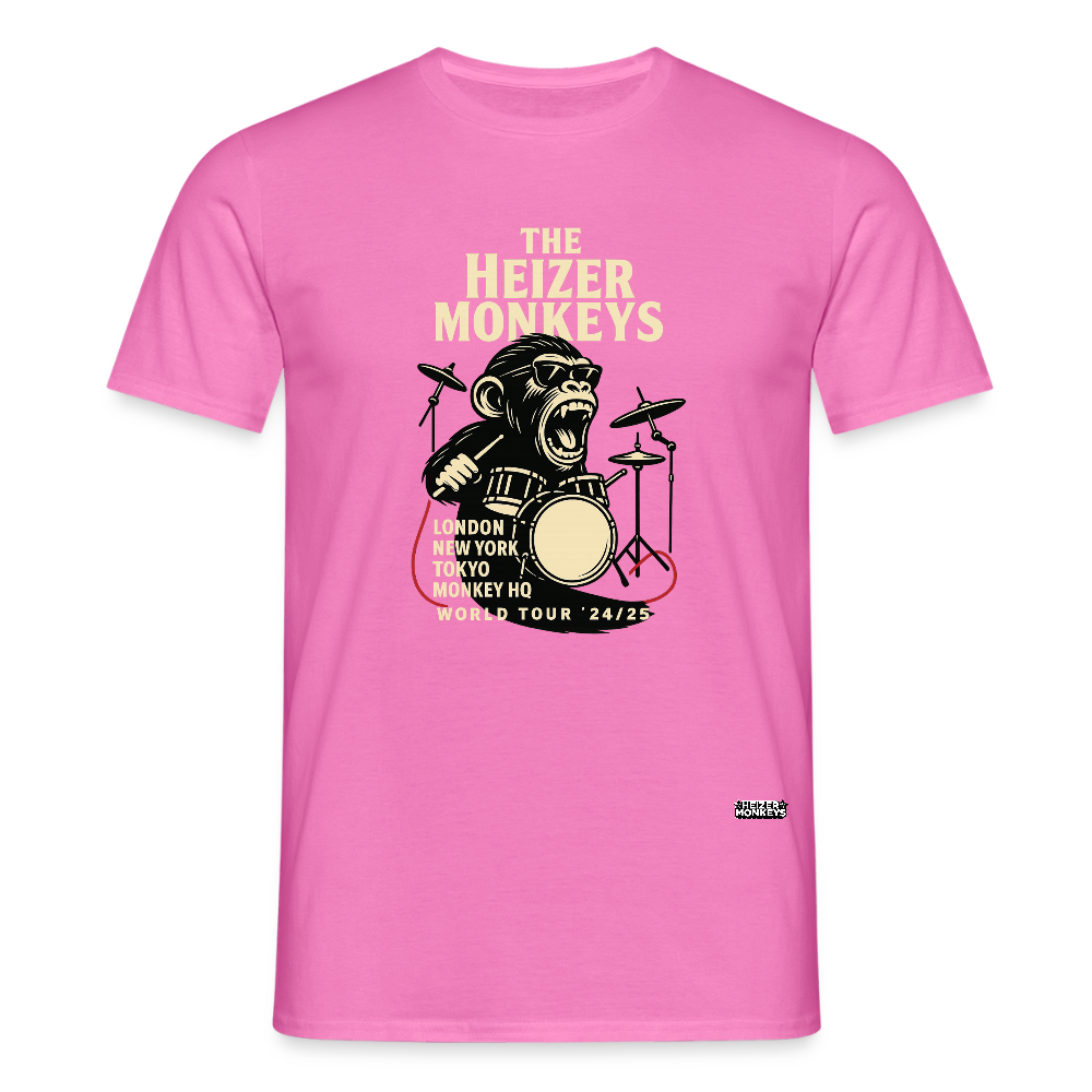 Heizer Drummer T-Shirt - pink