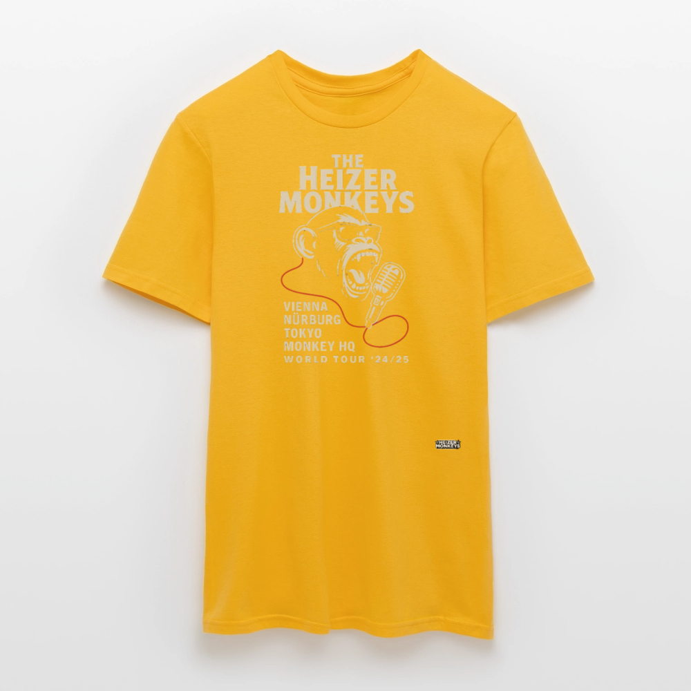 Heizer Tour Men's T-Shirt - yellow
