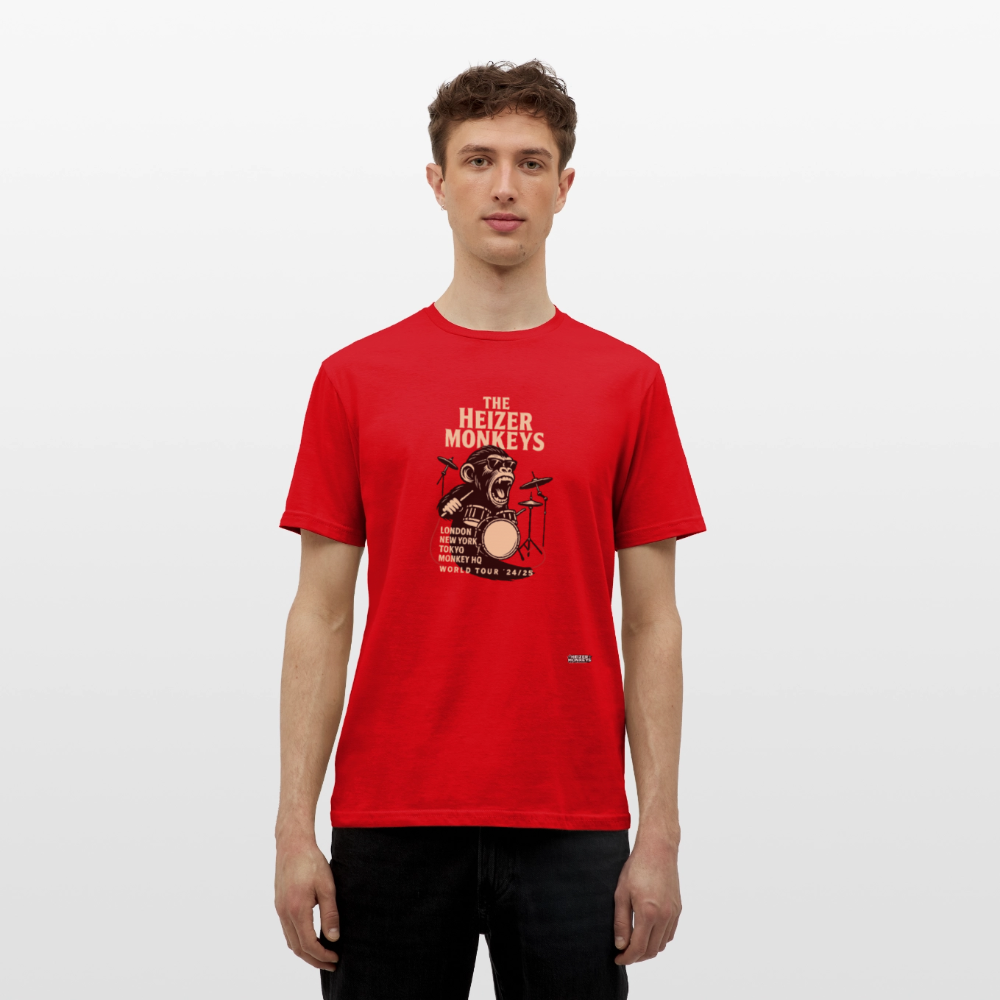 Heizer Drummer T-Shirt - red