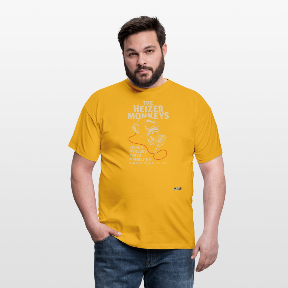 Heizer Tour Men's T-Shirt - yellow