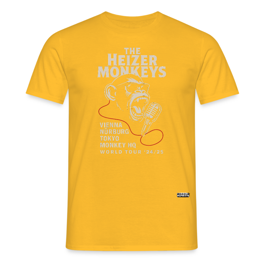Heizer Tour Men's T-Shirt - yellow