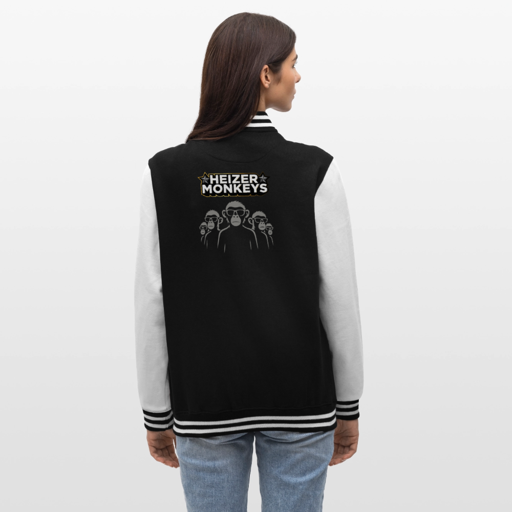 Heizer College Sweat Jacket - black/white