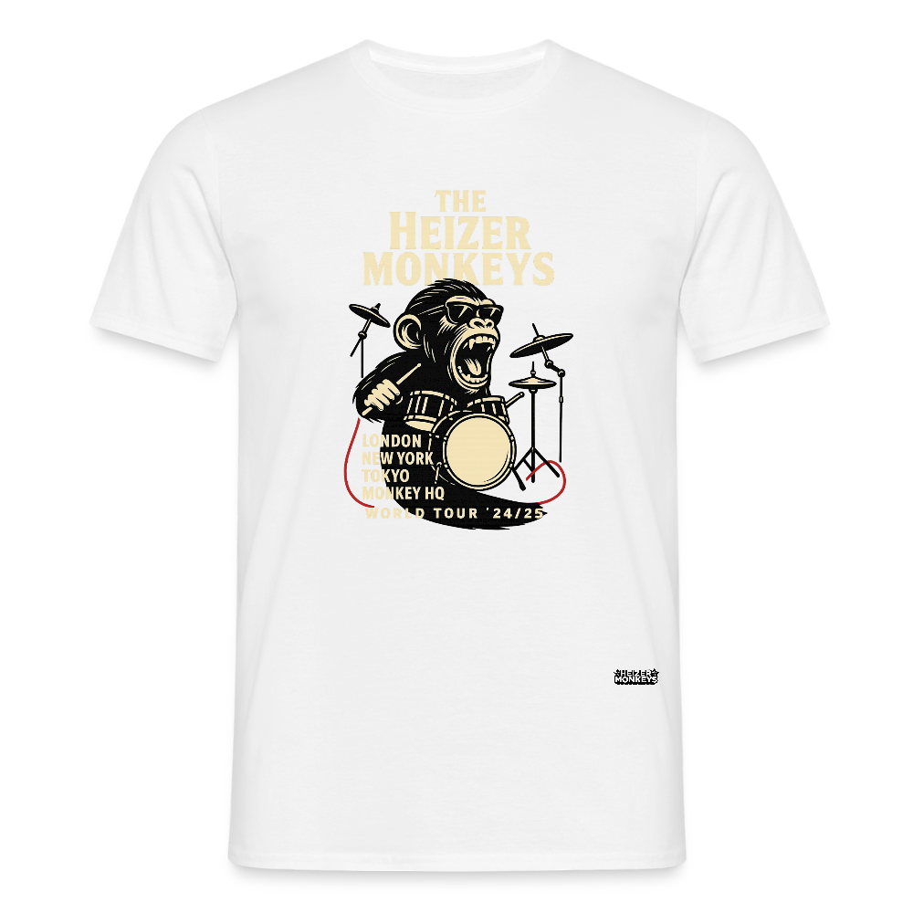 Heizer Drummer T-Shirt - white