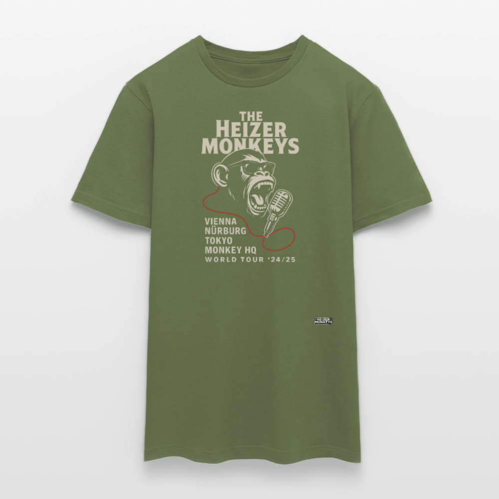 Heizer Tour Men's T-Shirt - military green
