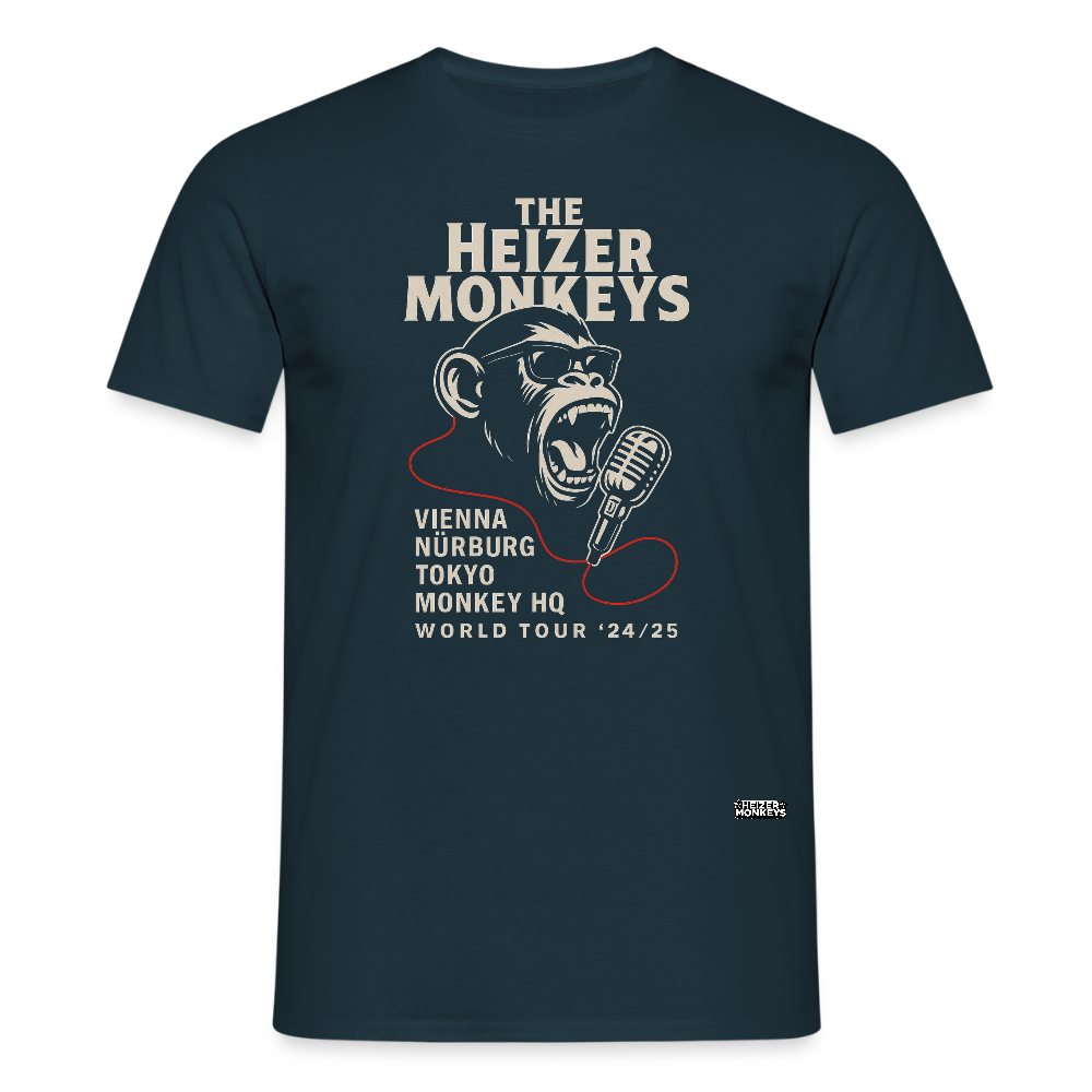 Heizer Tour Men's T-Shirt - navy