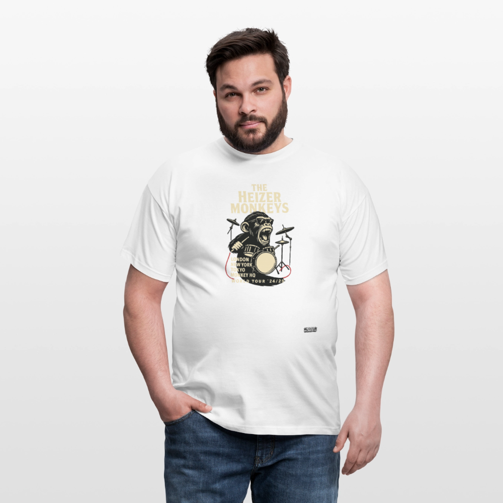 Heizer Drummer T-Shirt - white