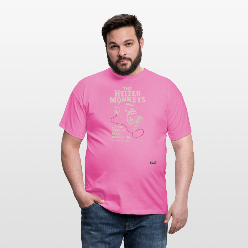 Heizer Tour Men's T-Shirt - pink