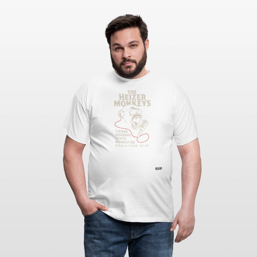 Heizer Tour Men's T-Shirt - white