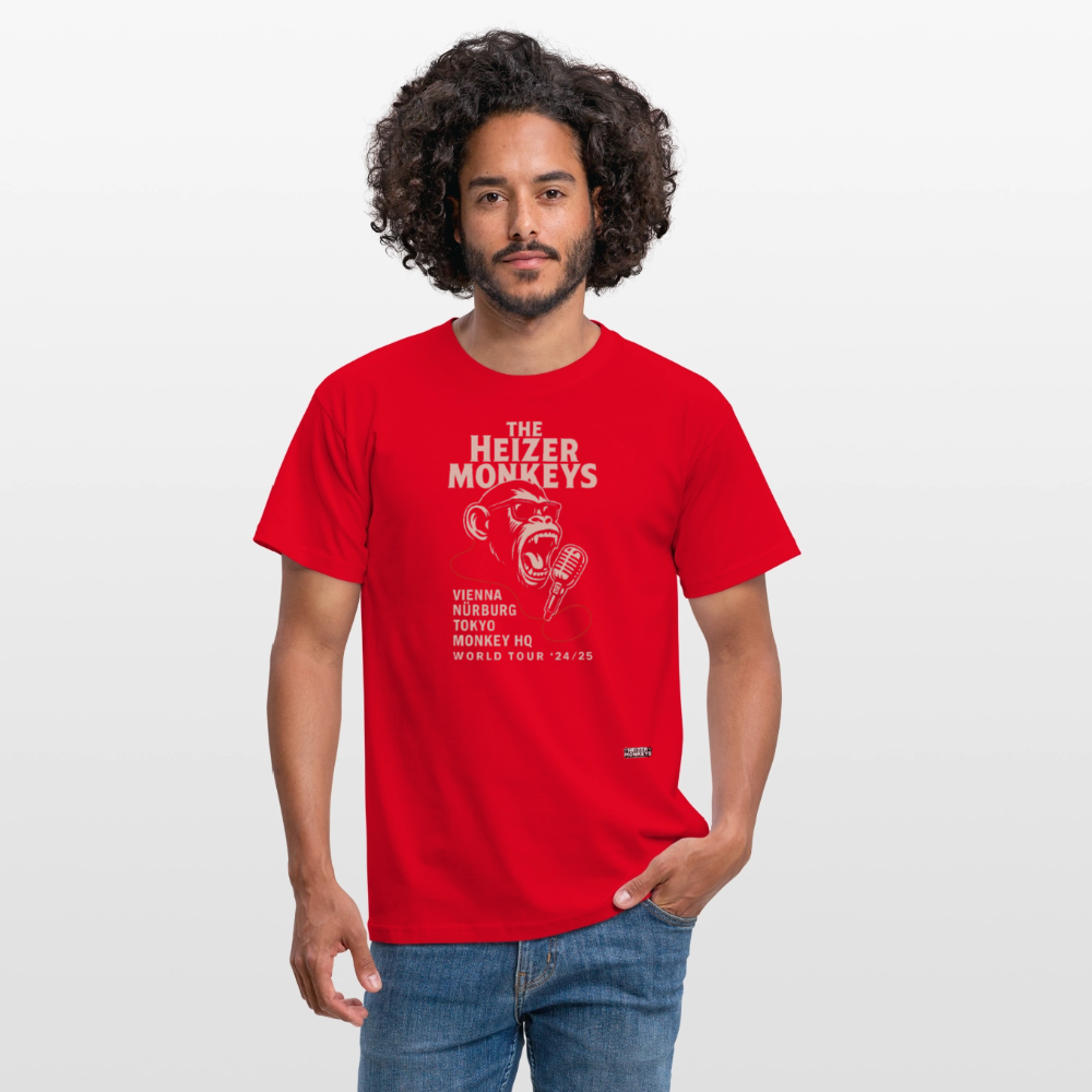 Heizer Tour Men's T-Shirt - red