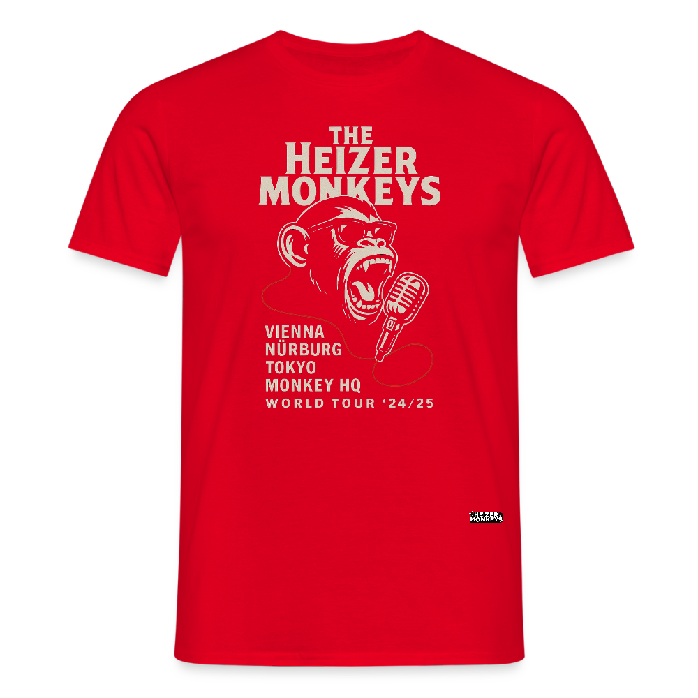 Heizer Tour Men's T-Shirt - red