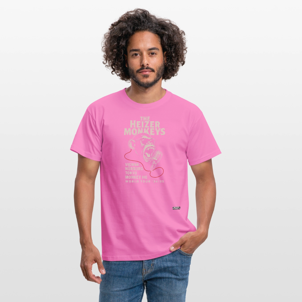 Heizer Tour Men's T-Shirt - pink