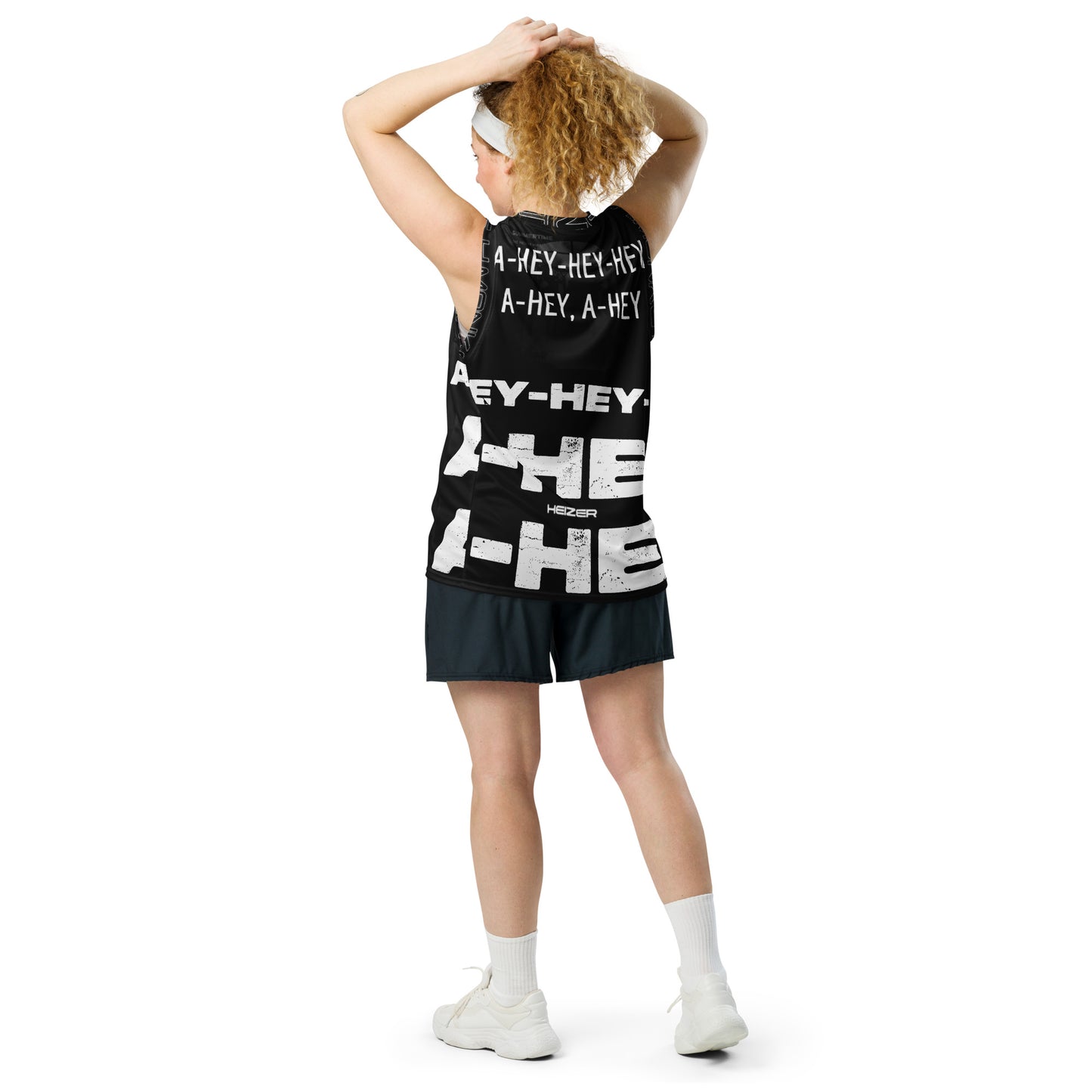 A-HEY Heizer Recycled unisex basketball jersey